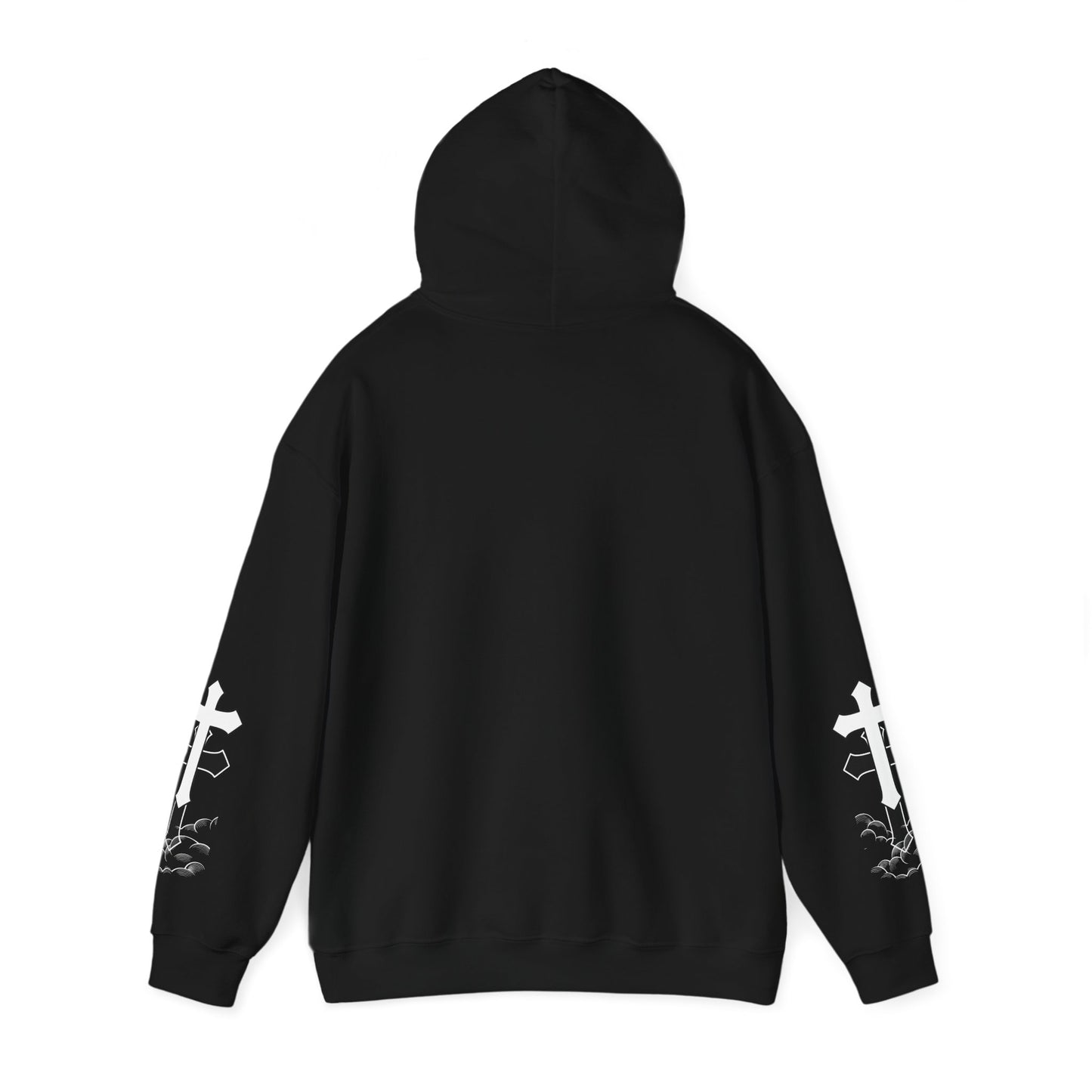 Deliverance cross and clouds Hooded Sweatshirt