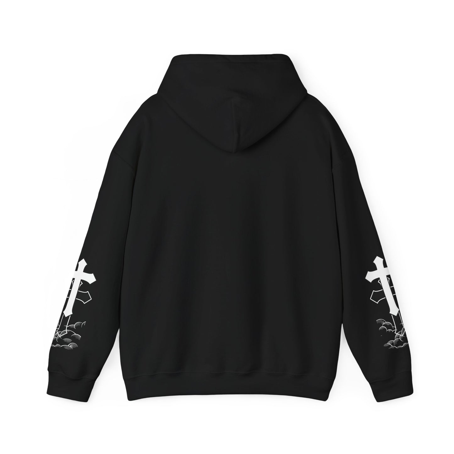 Deliverance cross and clouds Hooded Sweatshirt
