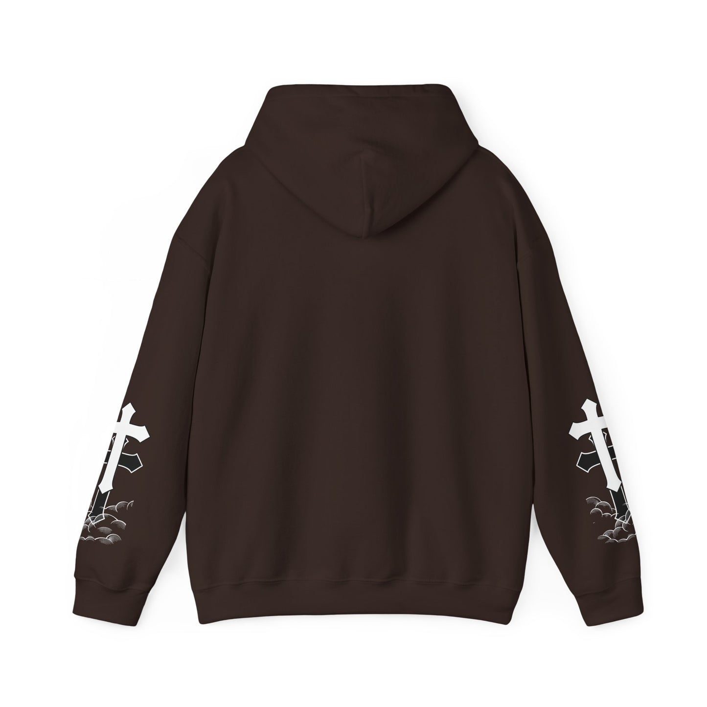 Deliverance cross and clouds Hooded Sweatshirt