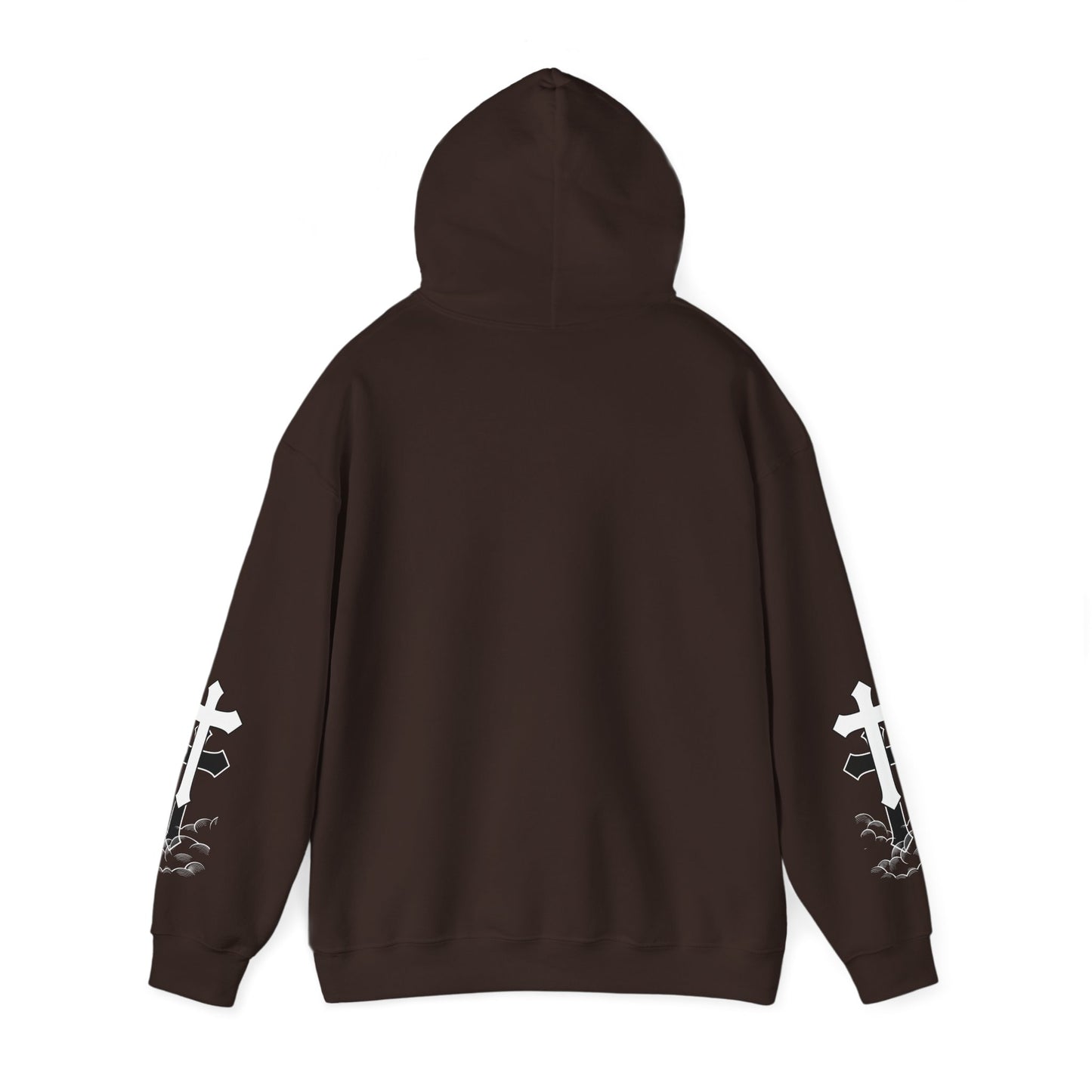 Deliverance cross and clouds Hooded Sweatshirt